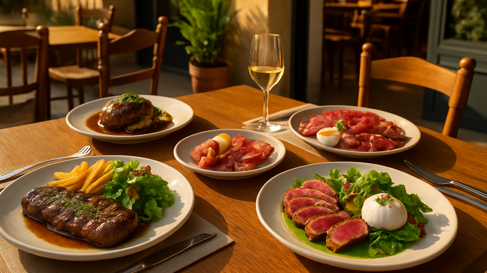 Ambiance culinaire de Le Cinquième Sens